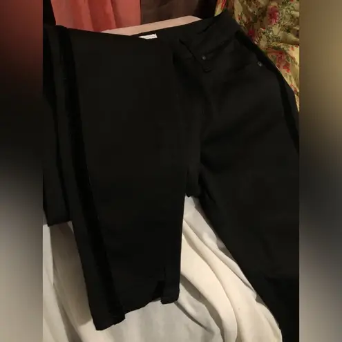 Parker Smith Black Modal Jeans w/Tuxedo Stripe Brand New!