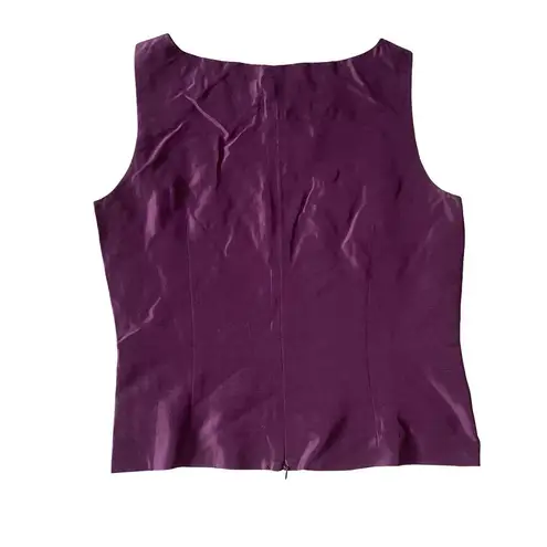 Travis Ayers Silk Blazer Set Gray Size 8