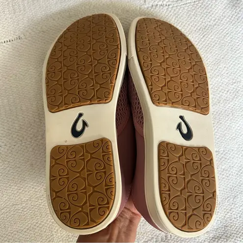 Olukai PEHUEA Pink Sneakers Casual Slip