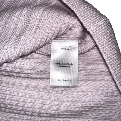 NEW ATM Anthony Thomas Melillo Merino Wool Ribbed Mini Skirt SMALL White