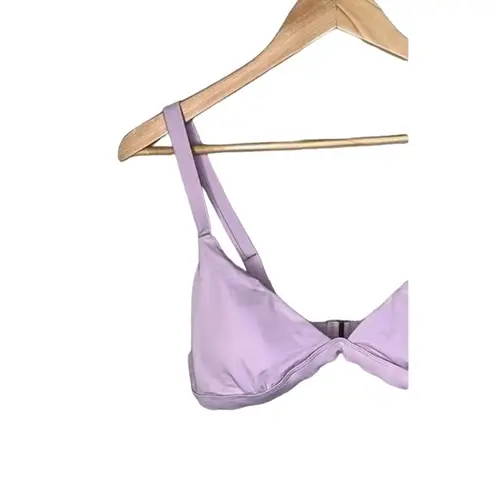 ANDIE NWT  Swim The Caicos Triangle Bikini Top Removable Cups M Lavender #3021