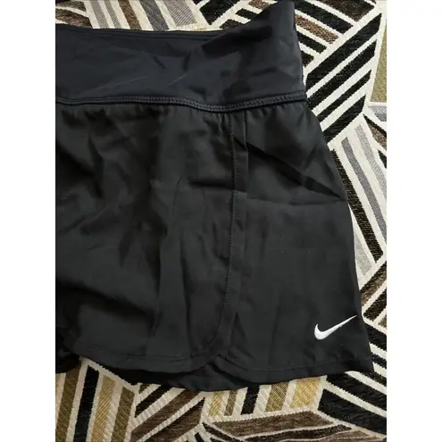 Nike  NWT Swim Solid Element Women's Medium Black Boardskirt Swim $68