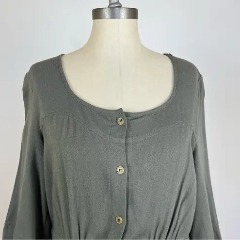 Walter Baker Raven Dress in Slate Green