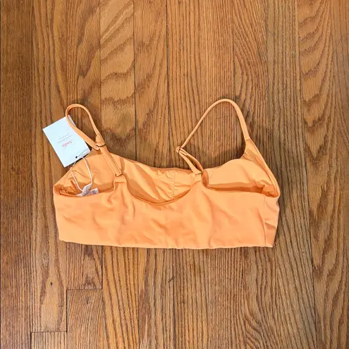 ANDIE Swim The Maui Top Bikini Swimsuit papaya orange size M NWT