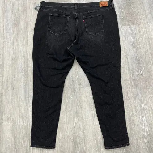 Levi's Levi 721 Black High Rise Skinny Jeans - Size 26