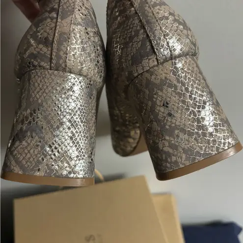 Gentle Souls By Kenneth Cole Dionne Pump brown snake print