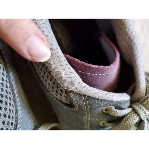 Asolo Shoes Women 10 Sunset Hiking Approach Sneakers Climbing Suede Vibram Trek