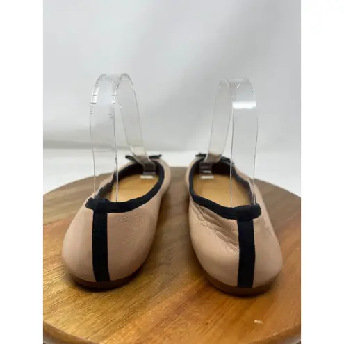 J. Crew Flats Womens Light Pink Ballerina Shoes with Bow Size 7.5