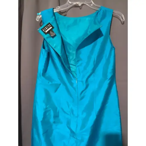 Nfinity Finity Teal Blue Jacket & Dress, Women's Size 8, Two Piece Outfit, Matching Set