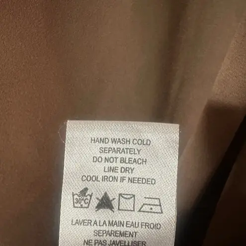 Everleigh Brown Sleeveless High Low Blouse Top Women’s Medium