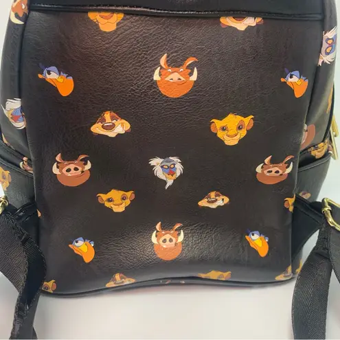 Lounge Fly Disney Lion King Character Faces Mini Backpack