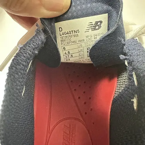 New Balance  Kinetic Baseball Metal Cleats BlueShoes L4040TN5 Mens 5 Womens 7