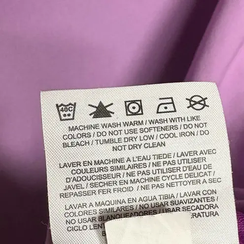 Nike ‎ Golf Purple Dri Fit Polo Size Large