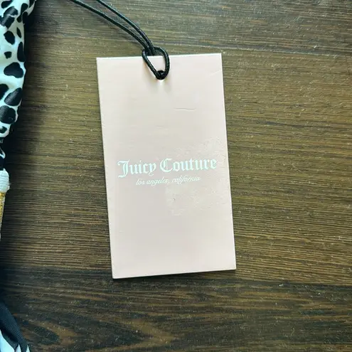 Juicy Couture  One Piece Deep V Bathing Suit Leopard & Zebra Print Medium