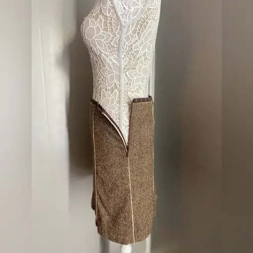 Piazza Sempione Brown Skirt Size M