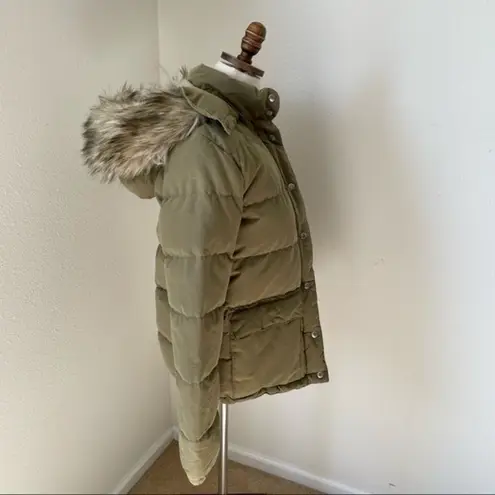 Denim & Supply Ralph Lauren Ralph Lauren Down Parka Military Jacket Denim & Supply Fur Hood Sherpa Hood Sz M