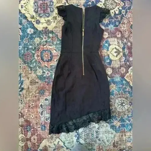 Bronx and Banco  cREVOLVE Hanna lace mini dress wedding guest dress or black tie