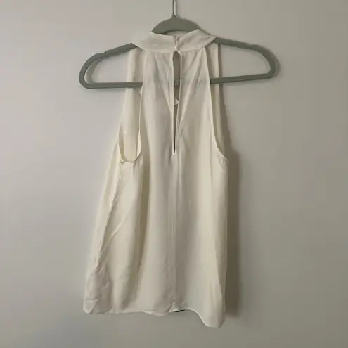 Reiss  white & black sleeveless top size 4 NWT