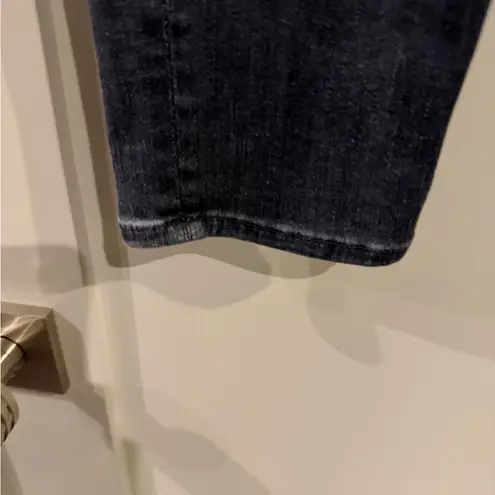 MOTHER Women's Black Looker Ankle High Rise Skinny Jeans. Size 28! Amazing shape