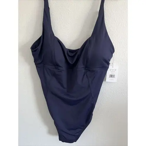 ANDIE  Womens Bathing Suit HAVANA NAVY BLUE One Piece Size 3XL