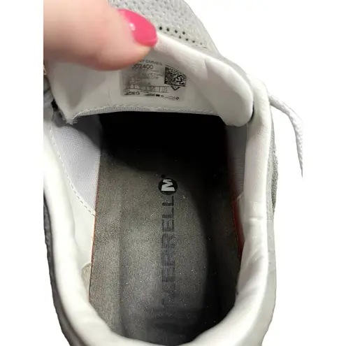 Merrell Civet Sport Breeze Grey White Suede Athletic Sneaker Women's Size 5.5