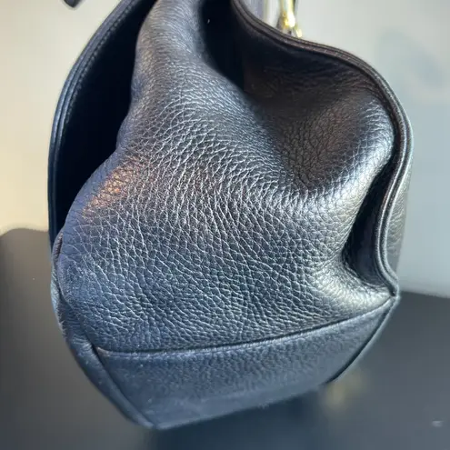 MCM 2- Way Grained Cowhide Leather Bag - Black - Preowned