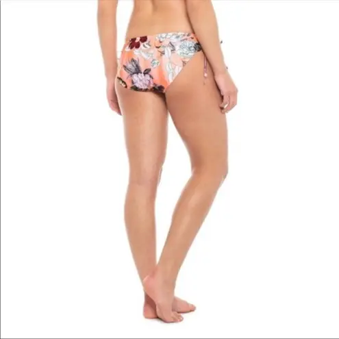 Seafolly Peach Modern Love Tie-Side Bikini 12 NWOT