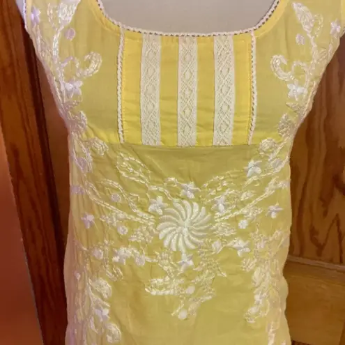 Miss Me Couture Embroidered Summer Top