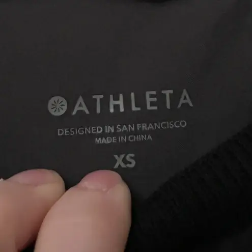 Athleta Rinco Dress Black Moire