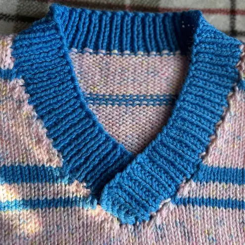 Handmade knitted holiday top Multiple