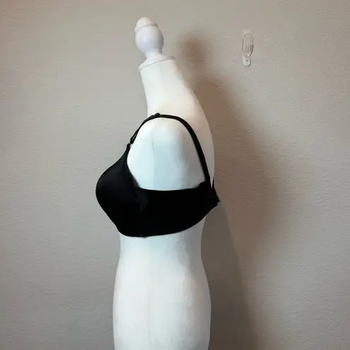 Warner's Black Bra with Molded Cups and Adjustable Straps Size undefined
