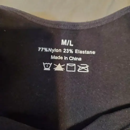 Bodyglide ultra comfort shaper bodysuit Black Size L