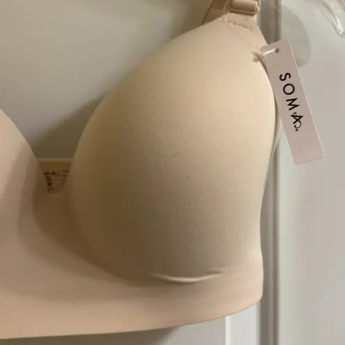 Soma Enbliss Wireless Bra NEW Pale Sand 38DD