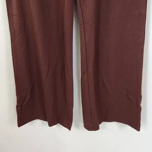 We Wore What Brown Low Rise V Pant NWT Size Small Revolve pants