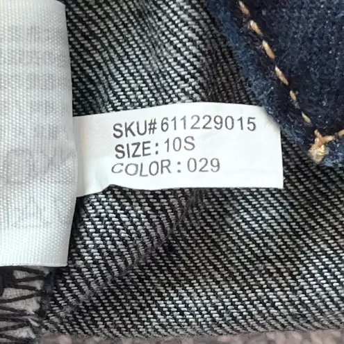 Abercrombie & Fitch  Women’s Straight Leg Dark Wash Blue Denim Jeans 10 Short