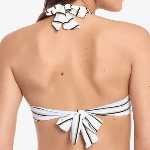 Lauren Ralph Lauren Dylan Lurex Halter Top white size 12 NWOT