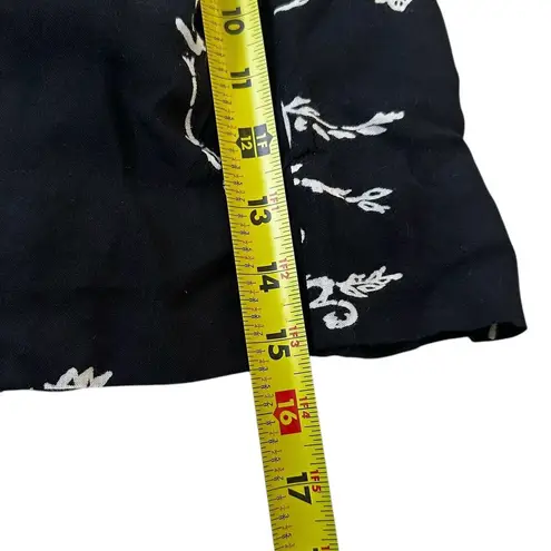 Pins and Needles Blue Floral Lined Pleated Skirt Women Size XS | 15