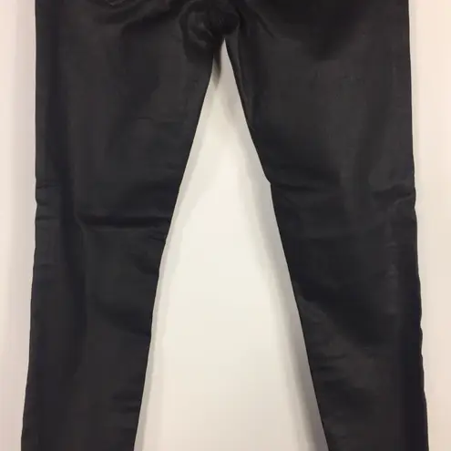 Current/Elliot The Stiletto Skinny in Black Coated