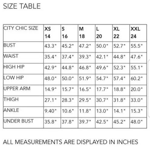 City Chic Woman's L/20 Blue V Neck Fit and Flare Knee Length Dress Velvet Accent