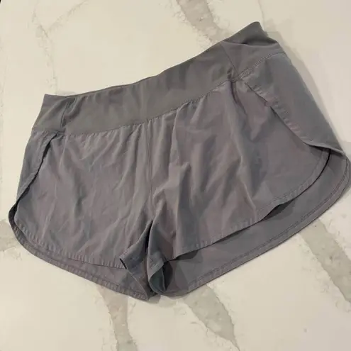 MTA Sport Activewear Pull On Running Shorts Women's XL Gray Workout Athleisure
