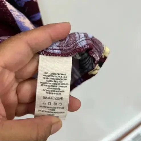 Free People  Bella Floral Printed Tunic Top xs