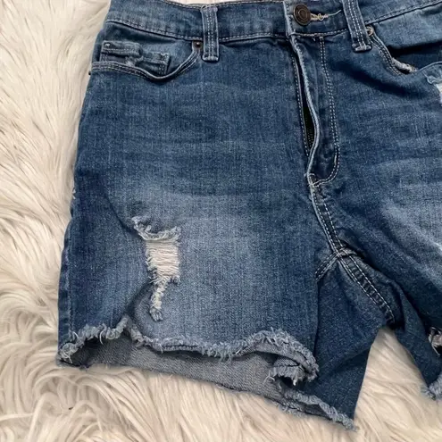 Mudd  Flx Stretch Cut Off Shorts Denim