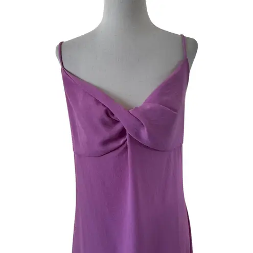 See You Monday Purple A-Line Below The Knee Dress Women Size Large | 61-77