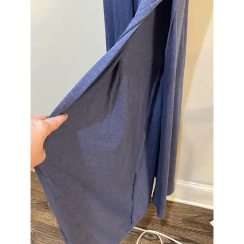 Halara U Neck Flowy Maxi Casual Tank Dress Size Medium Tulip Hem Athlesiure