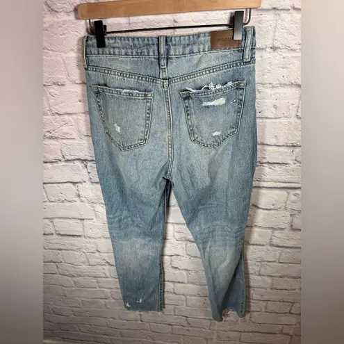 Hidden jeans medium wash women’s size 25 distressed denim pants Blue