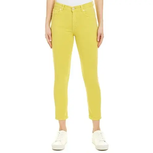 French Connection  Dark citron slim ankle jeans size 6