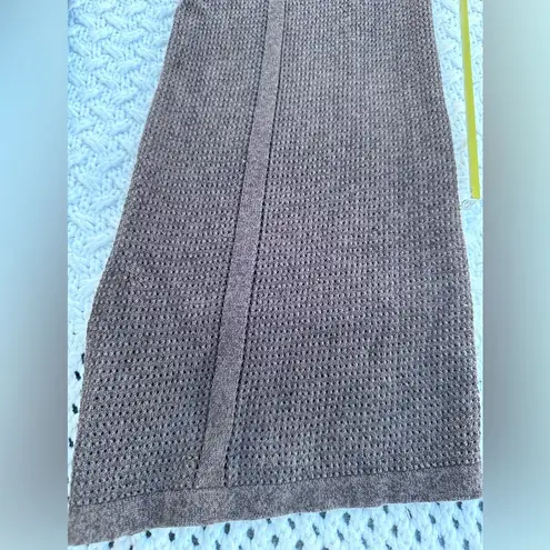 NANUSHKA WOMENS LARGE BEACH Elegant Brown Ribbed Women's Pants