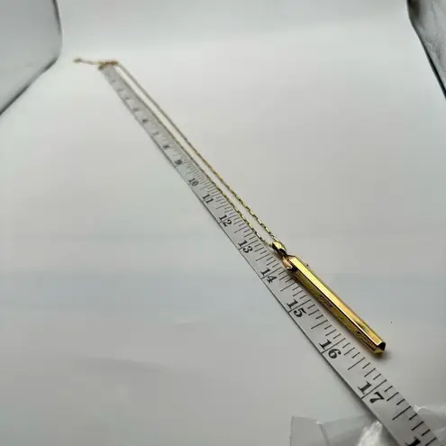 Stella & Dot Rebel Pendant Gold Tone Necklace Classic Retired Layered look