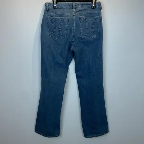 Vintage Fubu Jeans Y2K Boot Cut High Rise High Rise Size 10 Minimalist Blue
