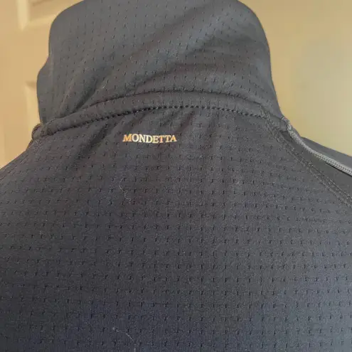 Mondetta Black Performance Pullover Top Lightweight Athletic Activewear